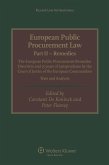 European Public Procurement Law-Part II Remedies (eBook, PDF) European Public Procurement Law-Part II Remedies (eBook, PDF)
