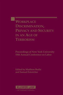 Cover Workplace Discrimination, Privacy and Security in an Age of Terrorism (eBook, PDF)