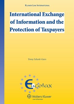 Cover International Exchange of Information and the Protection of Taxpayers (eBook, PDF)