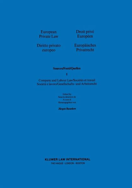 European Private Law (eBook, PDF)