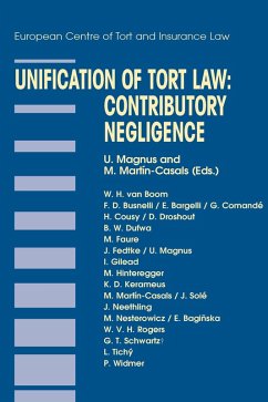 Cover Unification of Tort Law: Contributory Negligence (eBook, PDF)
