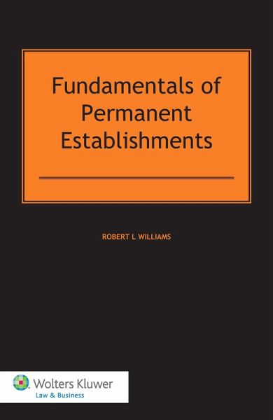 Fundamentals of Permanent Establishments (eBook, PDF) Fundamentals of Permanent Establishments (eBook, PDF)