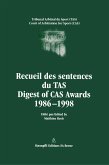 Digest of CAS Awards (eBook, PDF)