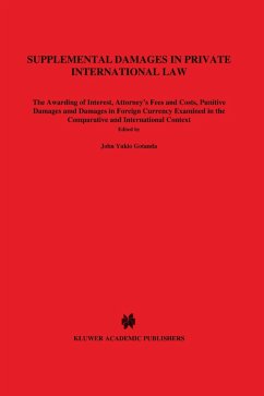 Cover Supplemental Damages in Private International Law (eBook, PDF)