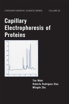 Capillary Electrophoresis of Proteins (eBook, ePUB)