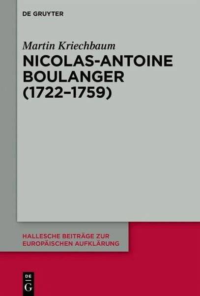 Nicolas-Antoine Boullanger (1722-1759) (eBook, PDF)