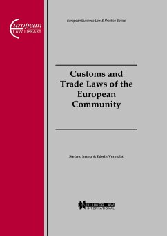 Cover Customs and Trade Laws of the European Community (eBook, PDF)