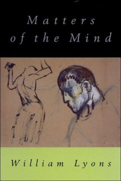 Matters of the Mind (eBook, PDF) - Lyons, William