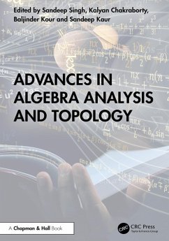 Advances in Algebra Analysis and Topology (eBook, ePUB)