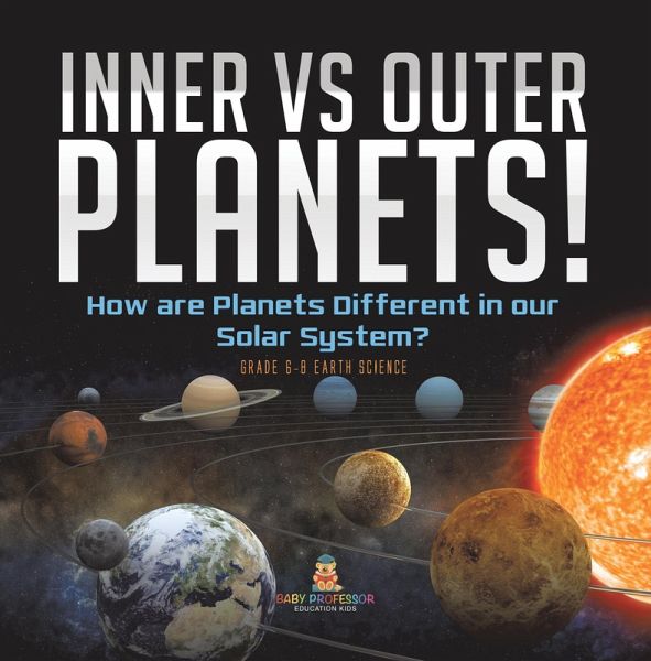 Inner vs Outer Planets! How are Planets Different in our Solar System? Grade 6-8 Earth Science (eBook, ePUB) Inner vs Outer Planets! How are Planets Different in our Solar System? Grade 6-8 Earth Science (eBook, ePUB)