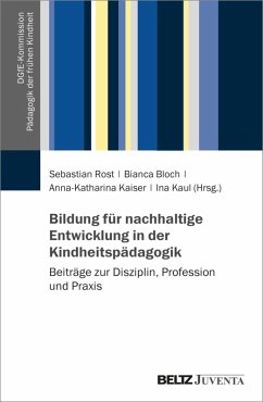 Cover Bildung für nachhaltige Entwicklung in der Kindheitspädagogik (eBook, ePUB)