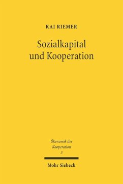 Sozialkapital und Kooperation (eBook, PDF) - Riemer, Kai