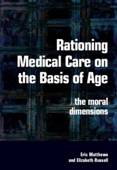 Cover Rationing Medical Care on the Basis of Age (eBook, ePUB)