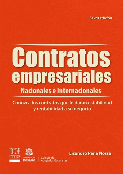 Contratos empresariales- 6ta edición (eBook, PDF)