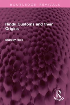 Cover Hindu Customs and their Origins (eBook, PDF)