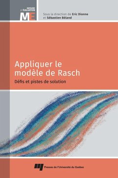 Cover Appliquer le modèle de Rasch (eBook, ePUB)