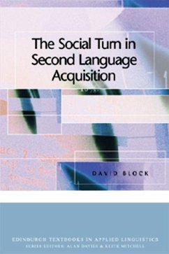 Social Turn in Second Language Acquisition (eBook, PDF) - Blair, Sheila S.