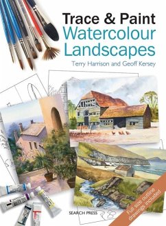 Cover Trace & Paint Watercolour Landscapes (eBook, PDF)