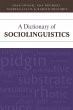 Dictionary of Sociolinguistics (eBook,... - Bild 1