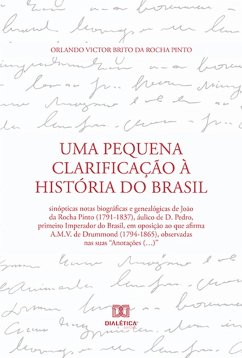 Cover Uma Pequena Clarificação à História do Brasil (eBook, ePUB)