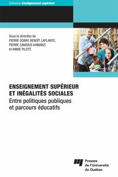 Cover Enseignement supérieur et inégalités sociales (eBook, ePUB)