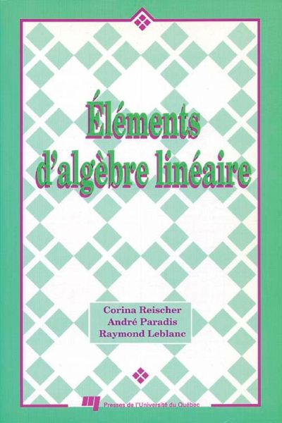 Éléments d'algèbre linéraire (eBook, PDF)