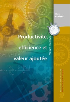 Cover Productivité, efficience et valeur ajoutée (eBook, PDF)