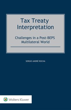 Cover Tax Treaty Interpretation (eBook, PDF)