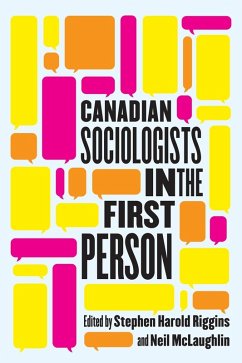 Cover Canadian Sociologists in the First Person (eBook, PDF)