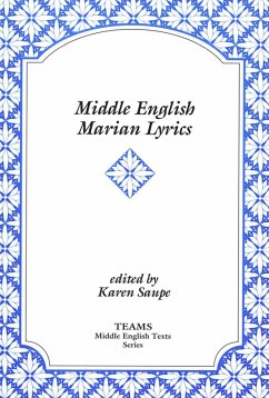 Cover Middle English Marian Lyrics (eBook, PDF)