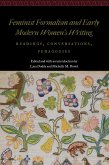 Feminist Formalism and Early Modern Women's Writing (eBook, PDF)