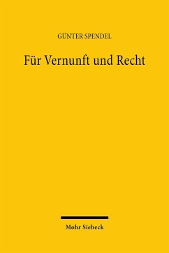 Cover Für Vernunft und Recht (eBook, PDF)