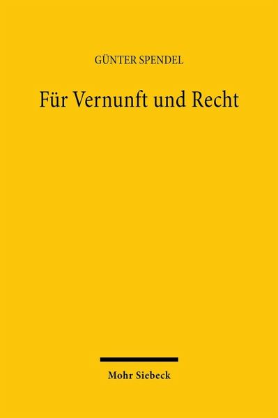 Für Vernunft und Recht (eBook, PDF) Für Vernunft und Recht (eBook, PDF)