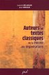 Auteurs et textes classiques de la... - Bild 1