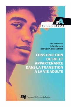 Cover Construction de soi et appartenance dans la transition à la vie adulte (eBook, ePUB)