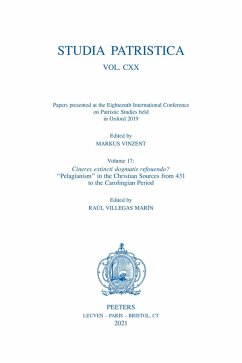 Cover Studia Patristica. Vol. CXX - Papers presented at the Eighteenth International Conference on Patristic Studies held in Oxford 2019 (eBook, PDF)