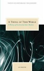 Thing of This World (eBook, PDF) - Lee Braver, Braver