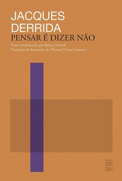 Cover Pensar é dizer não (eBook, ePUB)