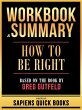 Workbook & Summary - How To Be Right -... - Bild 1