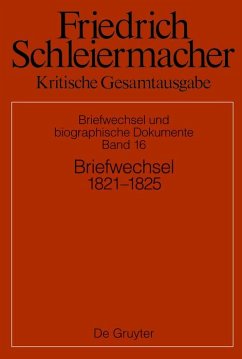 Cover Briefwechsel 1821-1824 (eBook, PDF)