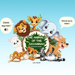 Cover Savanna Animals: An Interactive Learning Adventure for Kids! (eBook, ePUB)