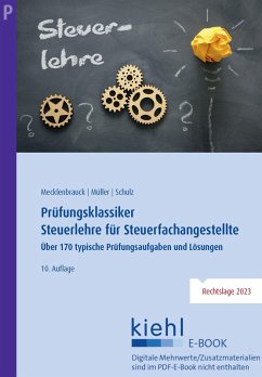 Cover Prüfungsklassiker Steuerlehre für Steuerfachangestellte (eBook, PDF)