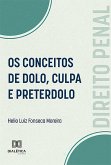Os Conceitos de Dolo, Culpa e Preterdolo (eBook, ePUB)