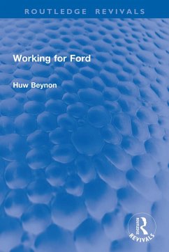 Cover Working for Ford (eBook, ePUB)