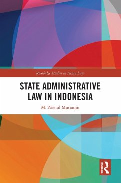 Cover State Administrative Law in Indonesia (eBook, ePUB)
