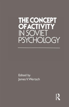 The Concept of Activity in Soviet Psychology (eBook, ePUB) - Wertsch, James V.