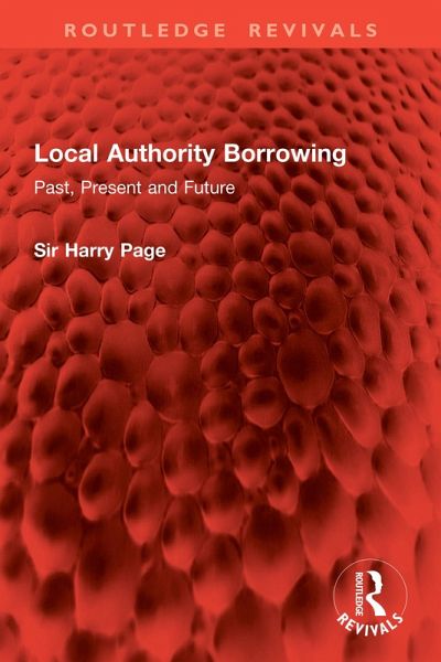 Local Authority Borrowing (eBook, ePUB) Local Authority Borrowing (eBook, ePUB)