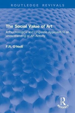 Cover The Social Value of Art (eBook, ePUB)