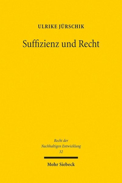 Suffizienz und Recht (eBook, PDF)