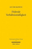 Föderale Verhältnismäßigkeit (eBook, PDF)